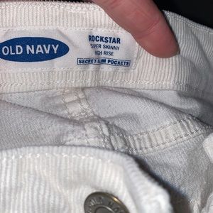 Old Navy ROCKSTAR super skinny high rise